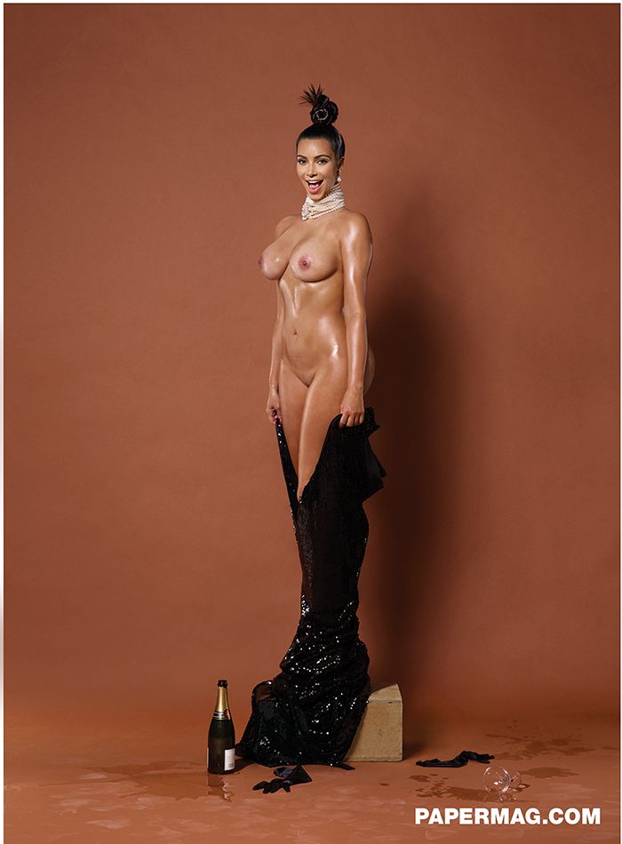 gallery naked Kim kardashian