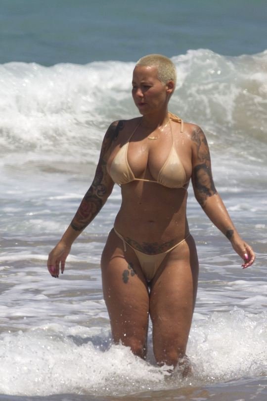 Naked pictures amber rose leaked Amber Rose