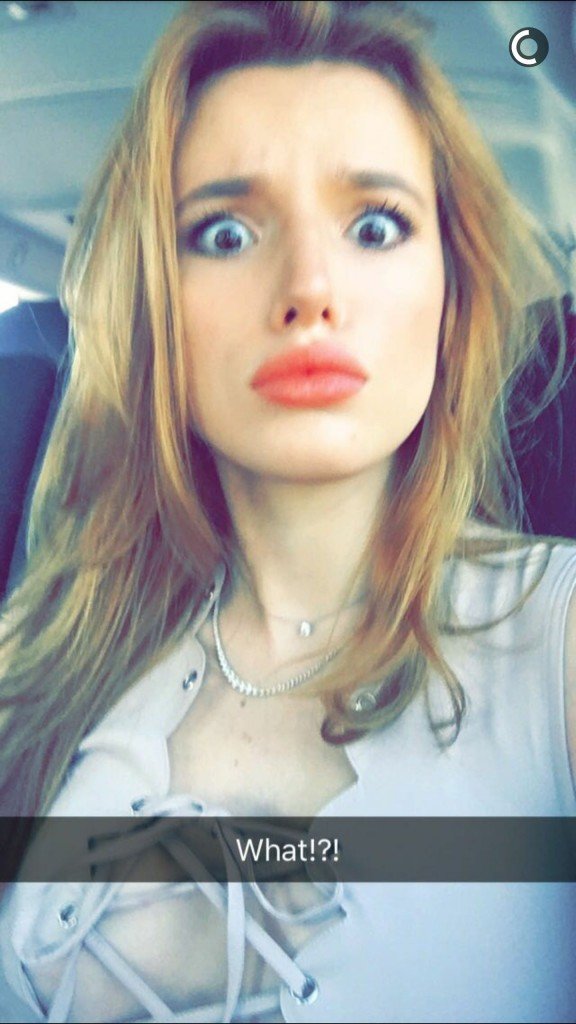 Bella Thorne Cleavage (2 Photos) #TheFappening photo