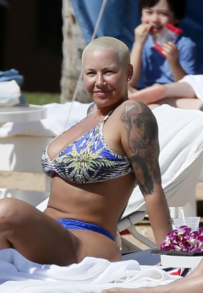 Sexy amber images rose Amber Rose